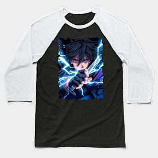 SASUKE UCHIHA MERCH VTG Baseball T-Shirt